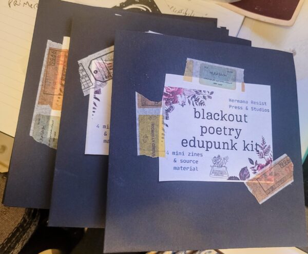 blackout poetry all in one box: Collage Edition | Handmade Supplies & Tools | Gifts for Poetry and Art Lovers | Step-by-Step Guide - Image 4