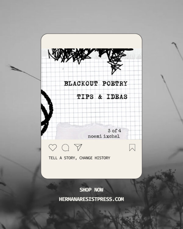 blackout poetry edupunk kit- with 4 mini zines and source material, accessibility, teaching, creating and advanced tips of blackout poems - Image 8