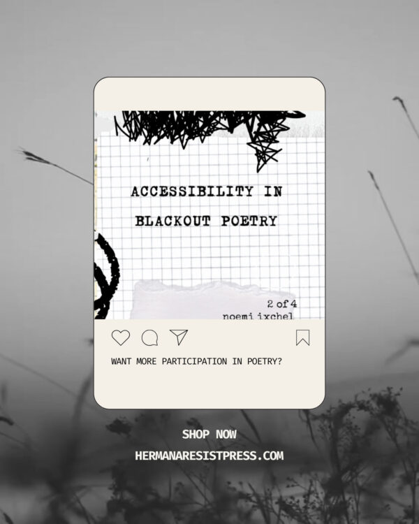 blackout poetry edupunk kit- with 4 mini zines and source material, accessibility, teaching, creating and advanced tips of blackout poems - Image 9