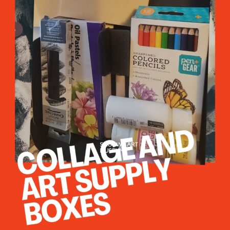 Unique Art & Collage Supply Boxes - Mixed Media & DIY Starter Kits