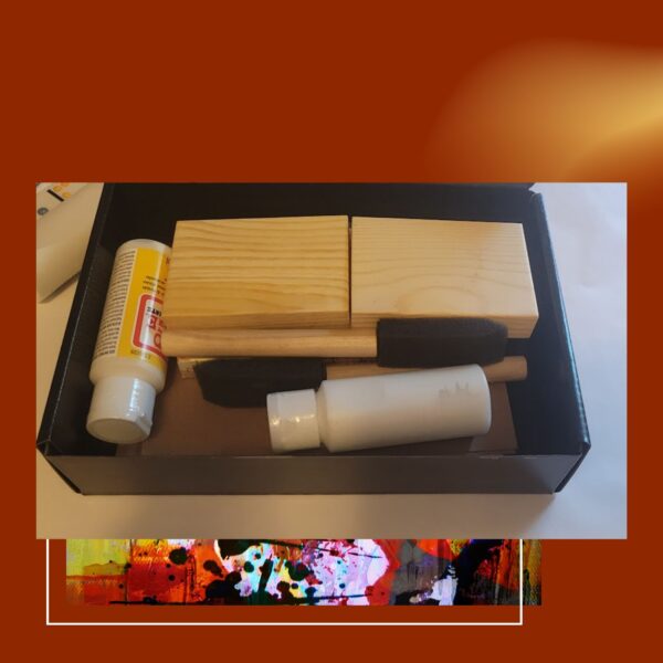 Unique Art & Collage Supply Boxes - Mixed Media & DIY Starter Kits - Image 4