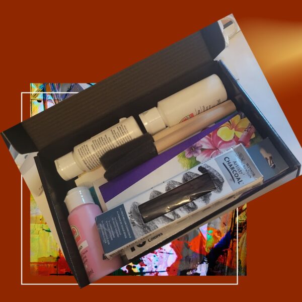 Unique Art & Collage Supply Boxes - Mixed Media & DIY Starter Kits - Image 3
