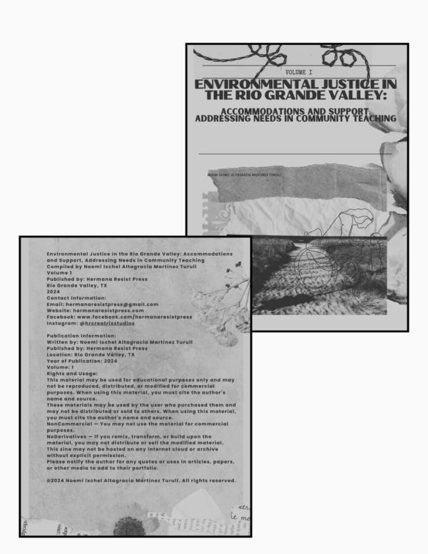 Environmental Justice in the Rio Grande Valley: Accommodations and Support zines as tools in the resistance - Image 3