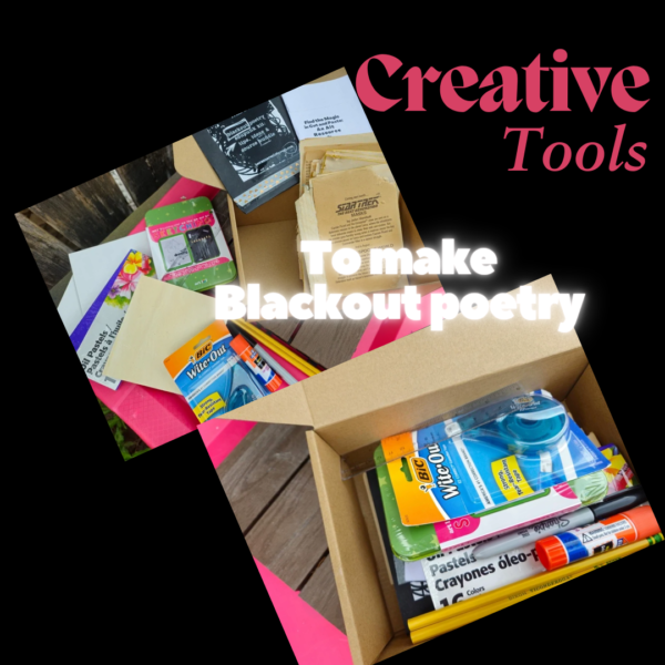blackout poetry all in one box: Collage Edition | Handmade Supplies & Tools | Gifts for Poetry and Art Lovers | Step-by-Step Guide - Image 12